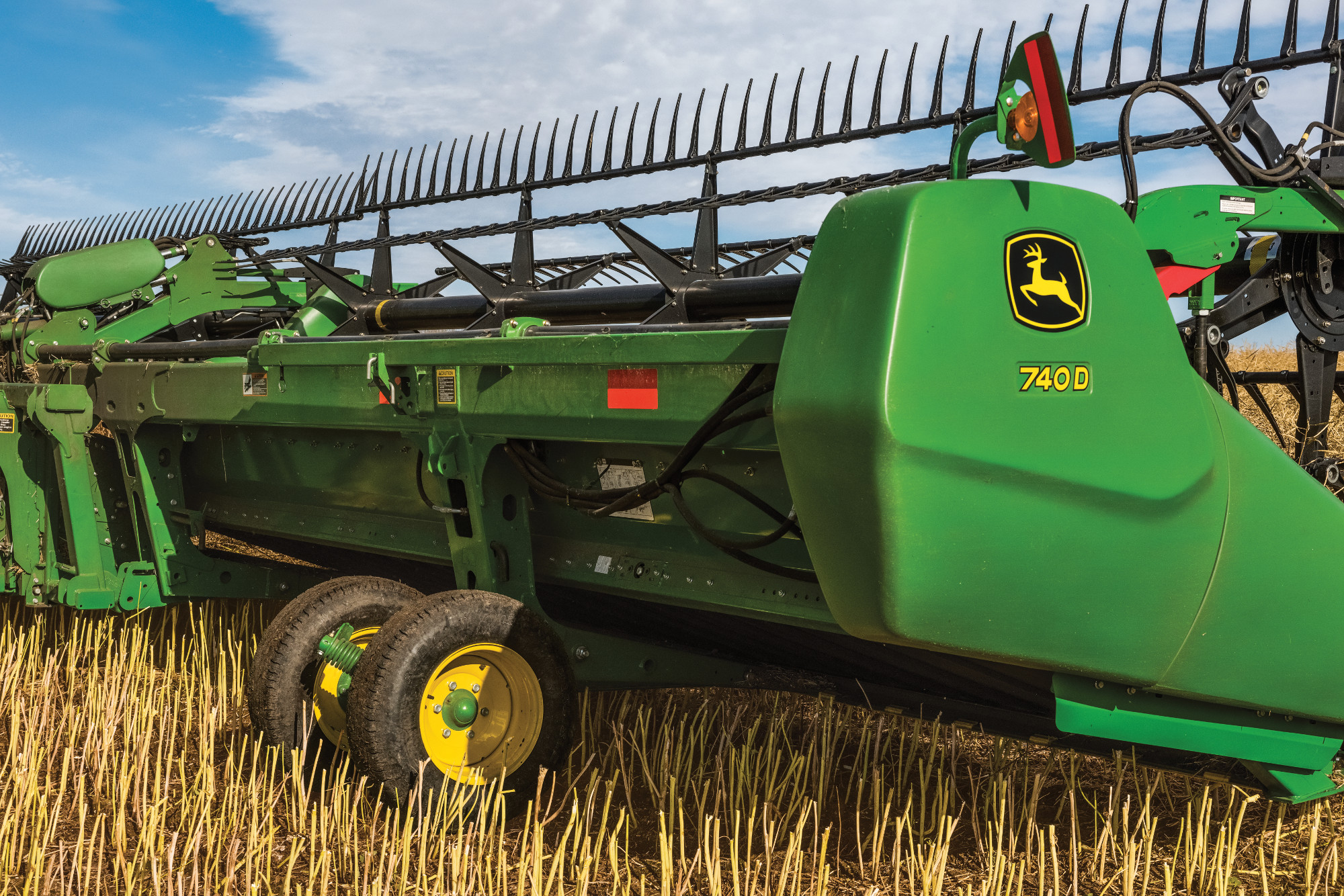 coupe a tapis john deere