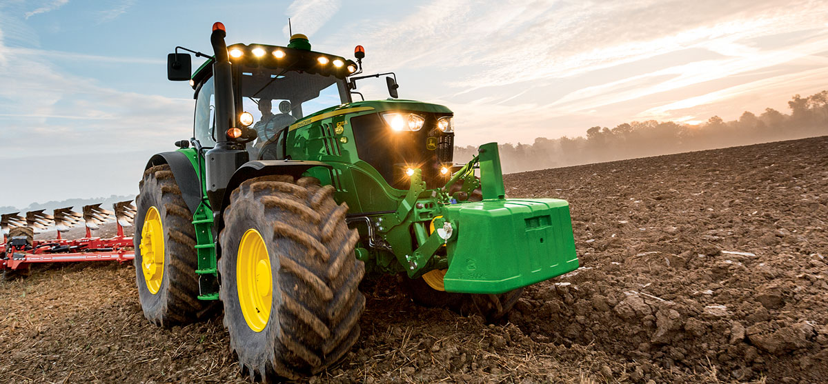 tracteur john deere 6R promo