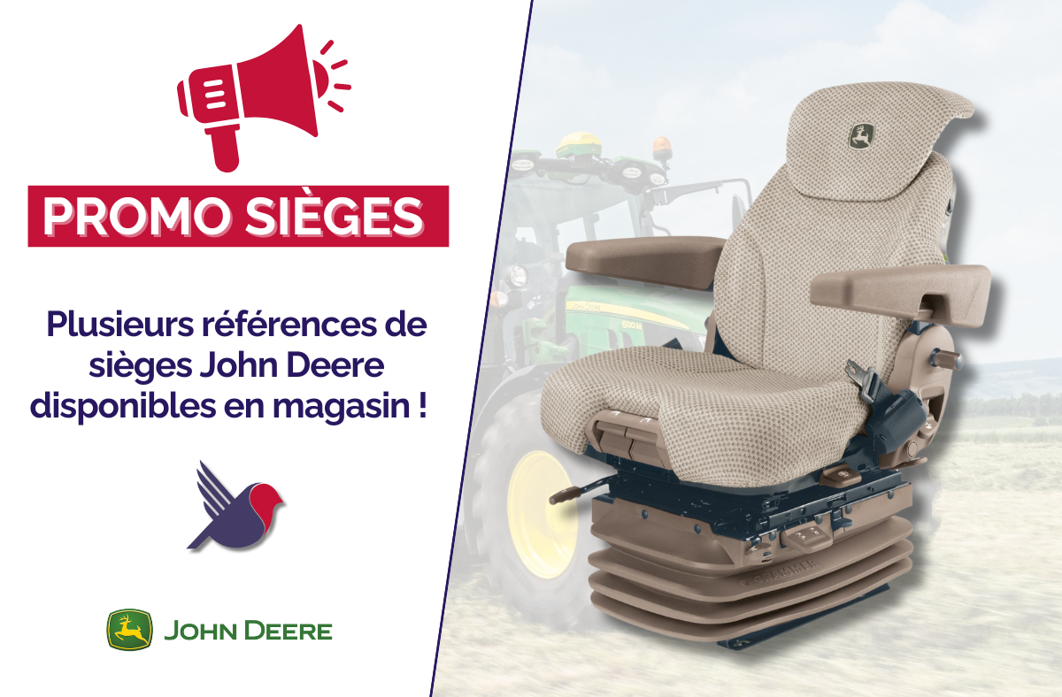 promo siège john deere